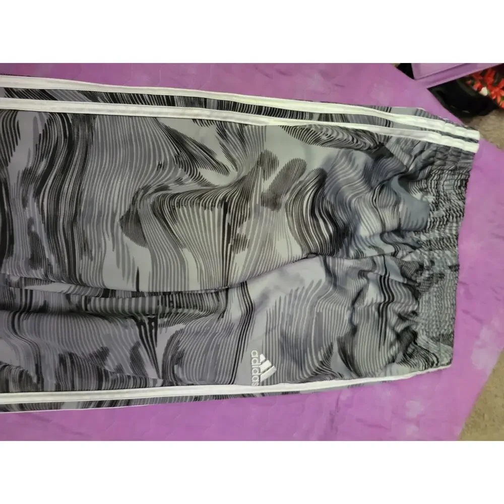 Adidas Tiro 19 Training Pants Grey Digital Camo 10/12 Boys Excellent Condition